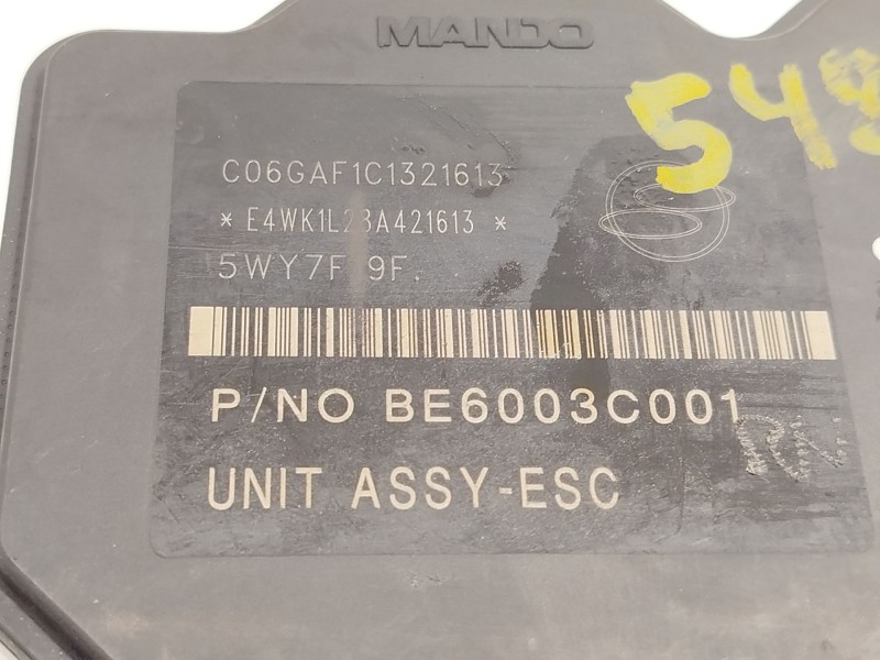 Recambio de abs para ssangyong korando (ck) 2.0 e-xdi referencia OEM IAM 4892034000 BE6003C001 BH6013C000