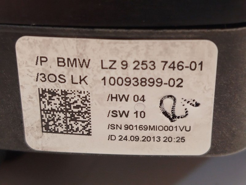 Recambio de mando intermitentes para bmw 4 coupé (f32, f82) 420 d referencia OEM IAM 9253746 61319253746 61319351140