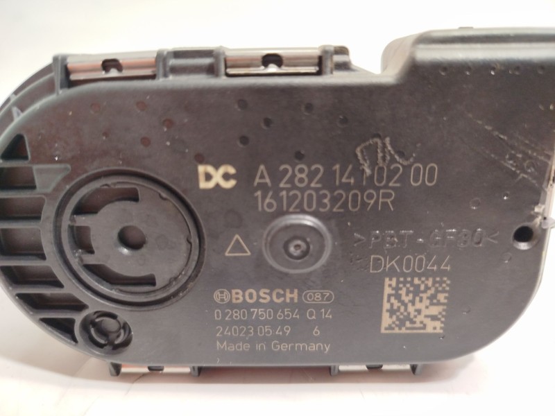 Recambio de caja mariposa para dacia sandero iii 1.0 tce 110 referencia OEM IAM 161203209R A2821410200 0280750654