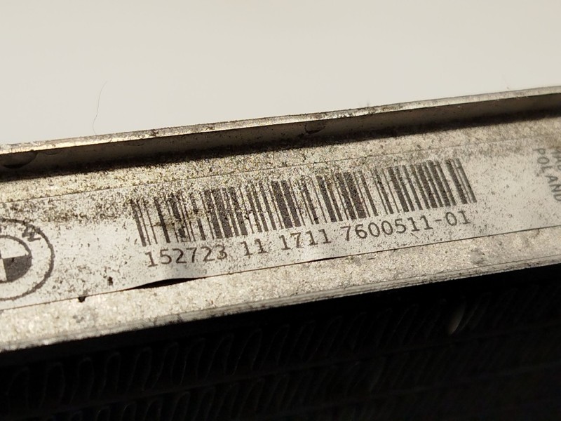 Recambio de radiador agua para bmw 4 coupé (f32, f82) 420 d referencia OEM IAM 17117600511  