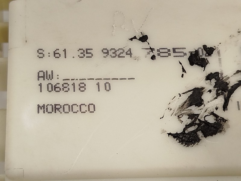 Recambio de caja reles / fusibles para bmw 4 coupé (f32, f82) 420 d referencia OEM IAM 61359324785  