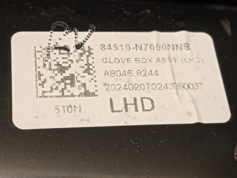 Recambio de guantera para hyundai tucson (nx4e, nx4a) 1.6 t-gdi referencia OEM IAM 84510N7000 84510N7000NNB 