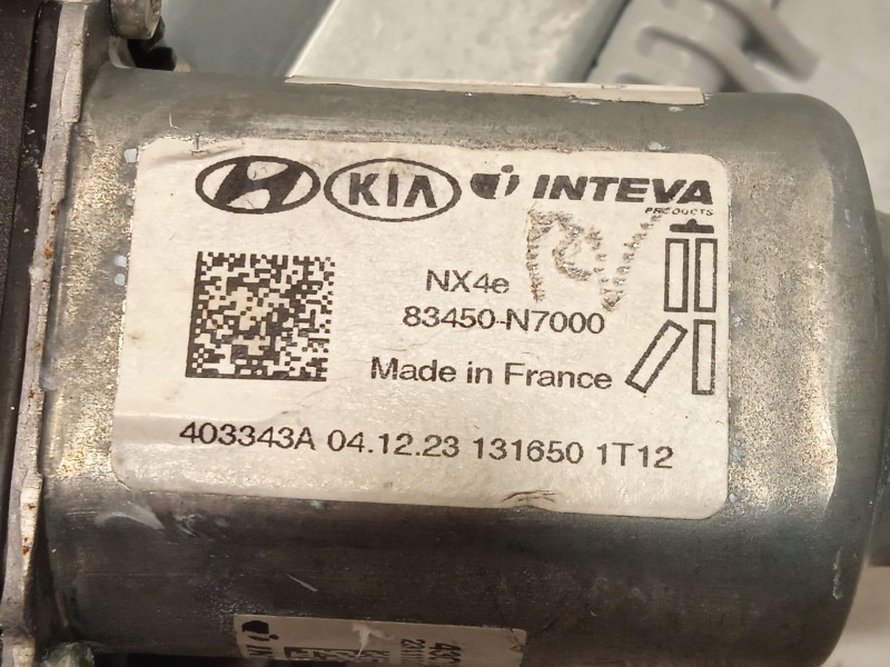 Recambio de elevalunas trasero izquierdo para hyundai tucson (nx4e, nx4a) 1.6 t-gdi referencia OEM IAM 83450N7000  