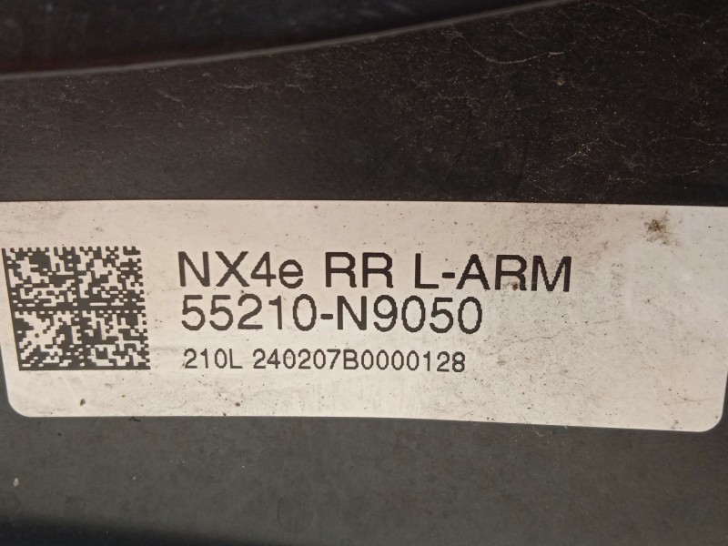 Recambio de brazo suspension inferior trasero izquierdo para hyundai tucson (nx4e, nx4a) 1.6 t-gdi referencia OEM IAM 55210N9050