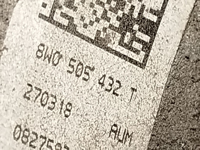 Recambio de mangueta trasera derecha para audi a5 (f53, f5p) 2.0 tfsi referencia OEM IAM 8W0615403E 8W0505432T 