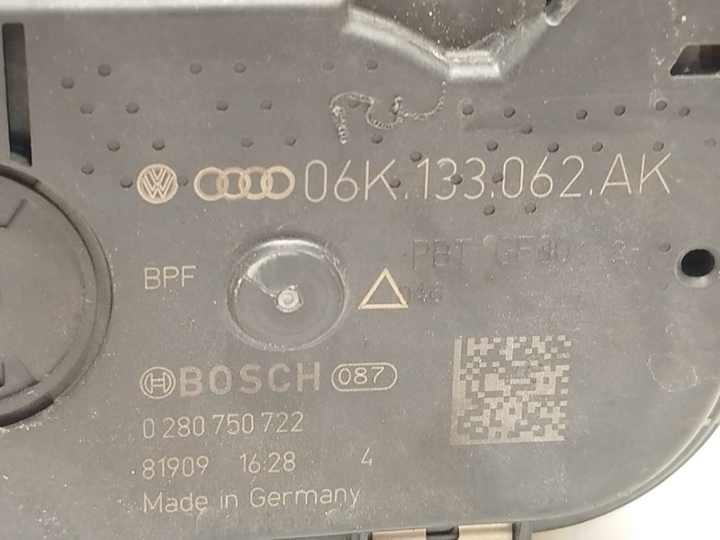 Recambio de caja mariposa para audi a5 (f53, f5p) 2.0 tfsi referencia OEM IAM 06K133062AK  0280750722