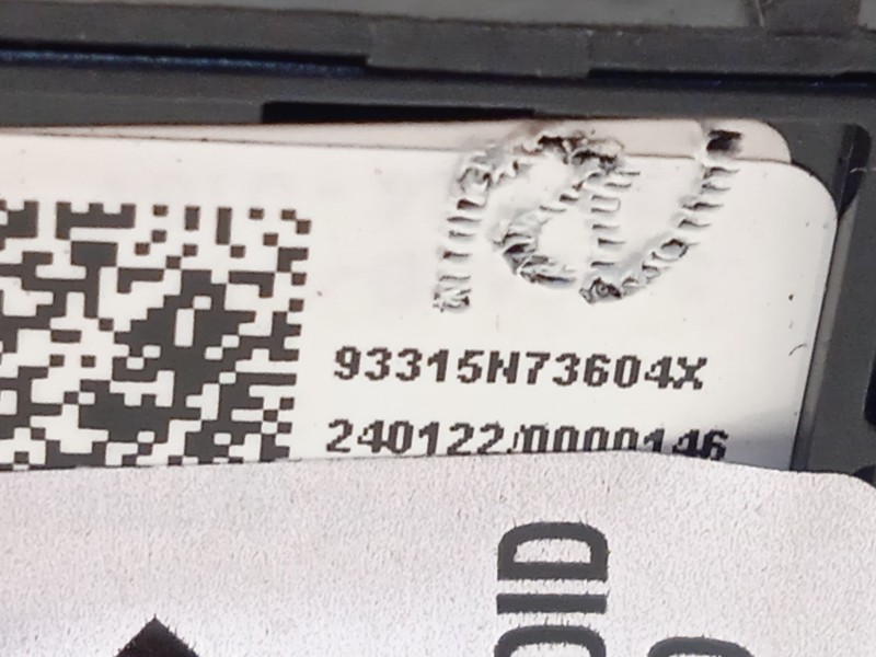 Recambio de mando multifuncion para hyundai tucson (nx4e, nx4a) 1.6 t-gdi referencia OEM IAM 93315N73604X  