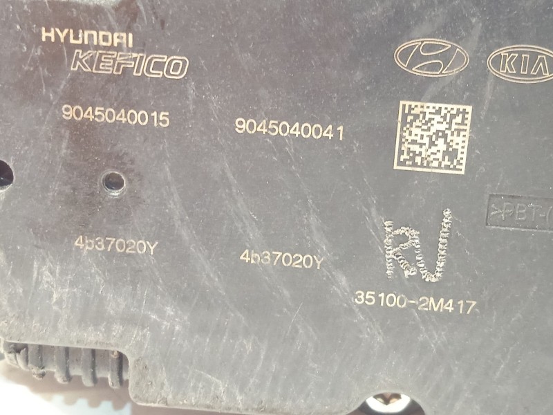 Recambio de caja mariposa para hyundai tucson (nx4e, nx4a) 1.6 t-gdi referencia OEM IAM 351002M417  