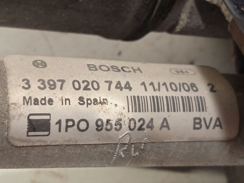 Recambio de motor limpia delantero para seat leon (1p1) 1.9 tdi referencia OEM IAM 1P0955024A  3397020744