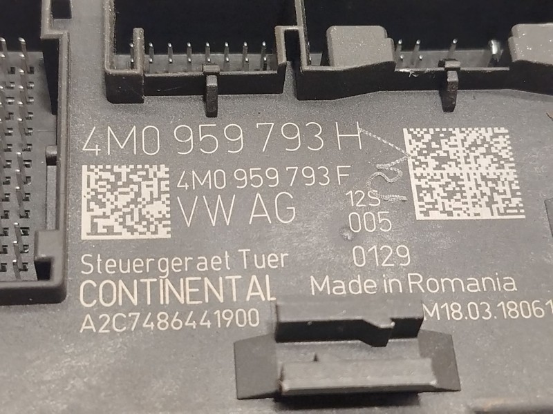 Recambio de centralita confort para audi a5 (f53, f5p) 2.0 tfsi referencia OEM IAM 4M0959793H  