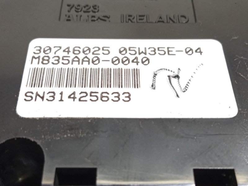 Recambio de mando climatizador para volvo xc90 i (275) v8 awd referencia OEM IAM 1319680C 30746025 835AA00040