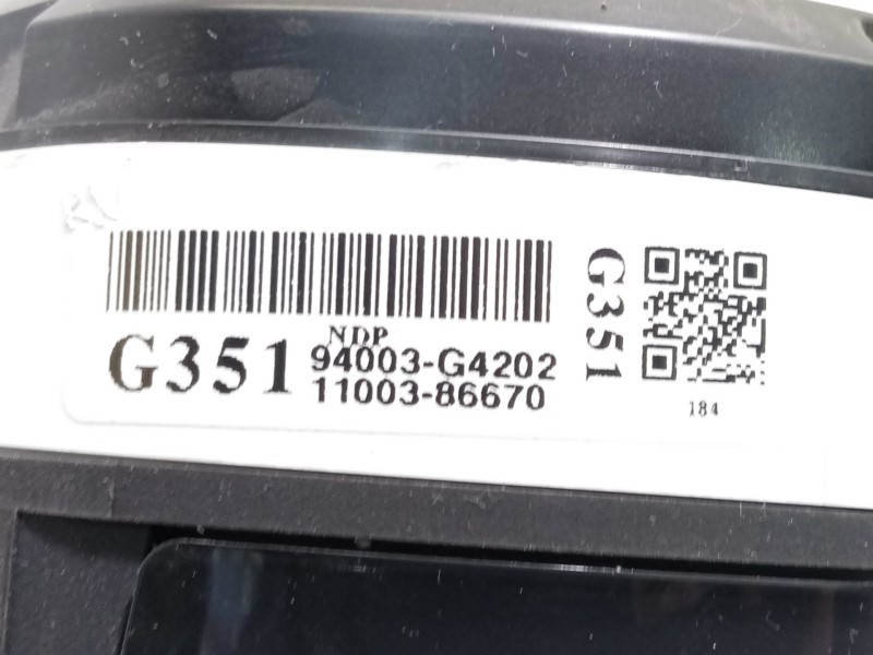 Recambio de cuadro instrumentos para hyundai i30 (pd) 1.0 tgdi cat referencia OEM IAM 94003G4202  1100386670