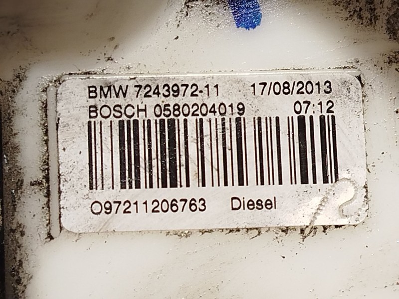 Recambio de bomba combustible para bmw 4 coupé (f32, f82) 420 d referencia OEM IAM 7243972 16117243972 