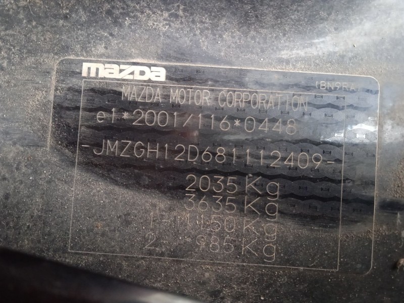 mazda 6 sedán (gh) del año 2008