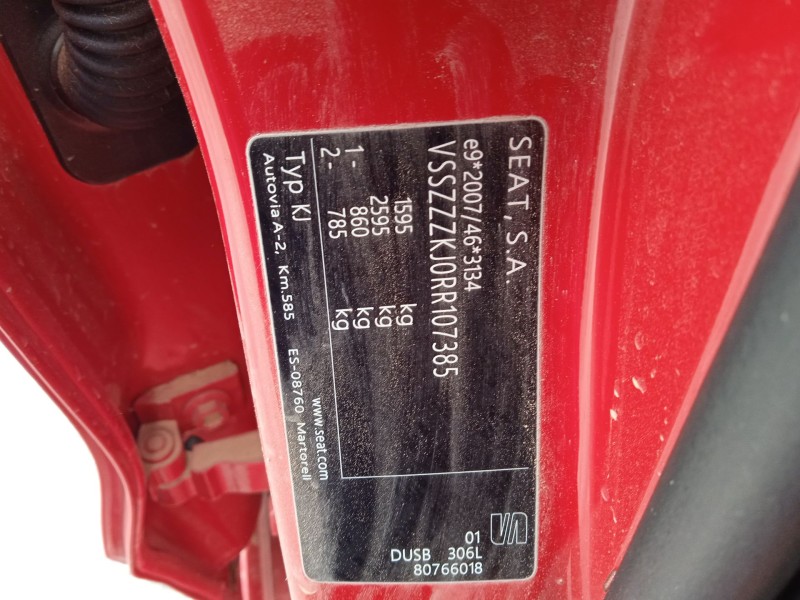 seat ibiza v (kj1, kjg) del año 2024