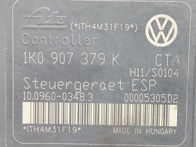 Recambio de abs para skoda octavia ii (1z3) 2.0 tdi 16v referencia OEM IAM 1K0614517H  1K0907379K