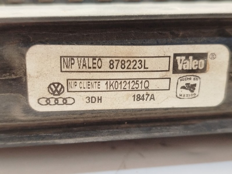 Recambio de radiador agua para volkswagen jetta iii (1k2) 1.6 referencia OEM IAM 1K0121251Q  