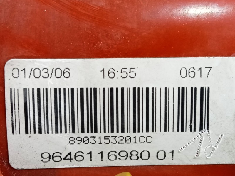 Recambio de piloto trasero izquierdo para peugeot 1007 (km_) 1.4 hdi referencia OEM IAM 9646116980 6350V5 
