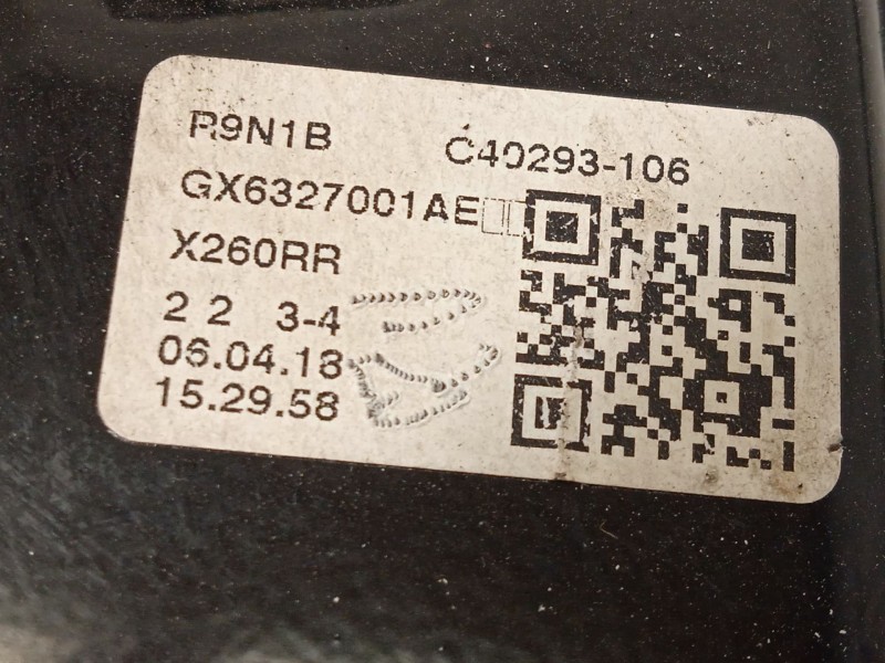 Recambio de elevalunas trasero izquierdo para jaguar xf ii (x260) 3.0 d referencia OEM IAM GX6327001AE  