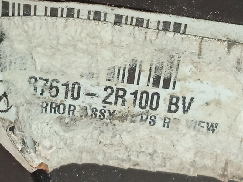 Recambio de retrovisor izquierdo para hyundai i30 (fd) 1.4 referencia OEM IAM 876102R100 876102R100BV 