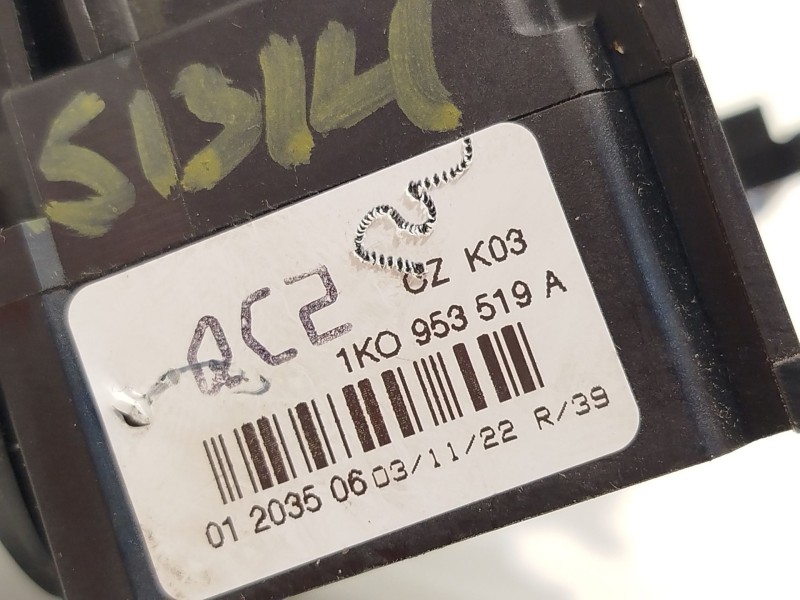 Recambio de mando limpia para volkswagen touran (1t1) 2.0 tdi referencia OEM IAM 1K0953519K  