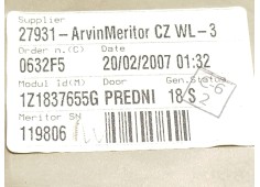 Recambio de elevalunas delantero izquierdo para skoda octavia ii (1z3) 1.9 tdi referencia OEM IAM 1Z1837655G 1T0959701D  2