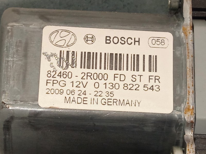 Recambio de elevalunas delantero derecho para hyundai i30 (fd) 1.4 referencia OEM IAM 824802R020 824602R000 