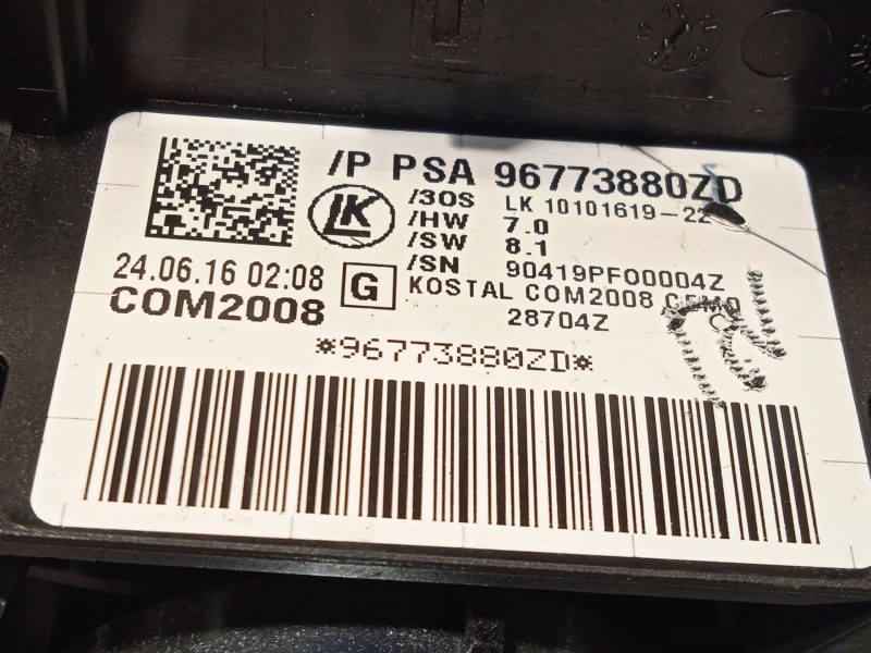 Recambio de mando intermitentes para citroën c3 ii (sc_) 1.6 bluehdi 100 referencia OEM IAM 96773880ZD  