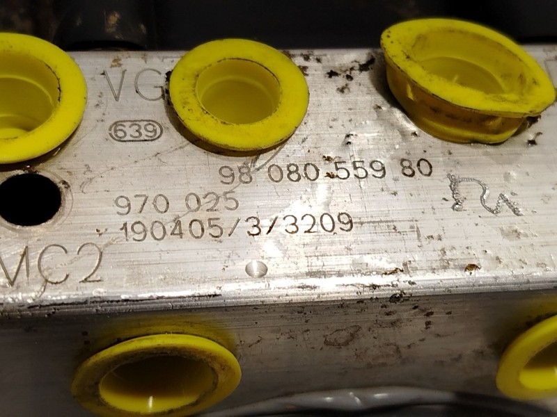 Recambio de abs para opel combo e tour / life (k9) 1.2 referencia OEM IAM 9808055980  