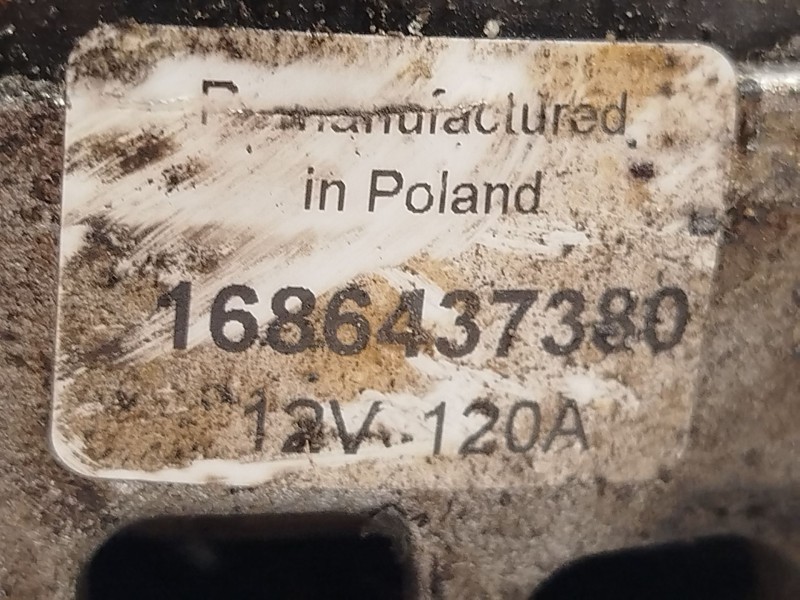 Recambio de alternador para opel combo e tour / life (k9) 1.2 referencia OEM IAM 1686437380  