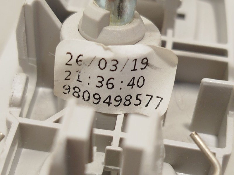 Recambio de parasol izquierdo para opel combo e tour / life (k9) 1.2 referencia OEM IAM 9809498577 98094985BJ 