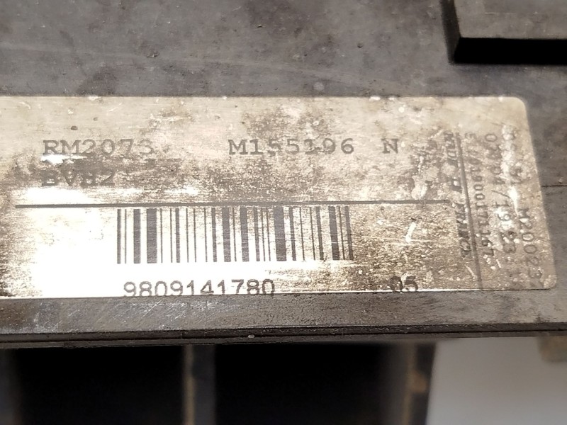 Recambio de radiador agua para opel combo e tour / life (k9) 1.2 referencia OEM IAM 9809141780  