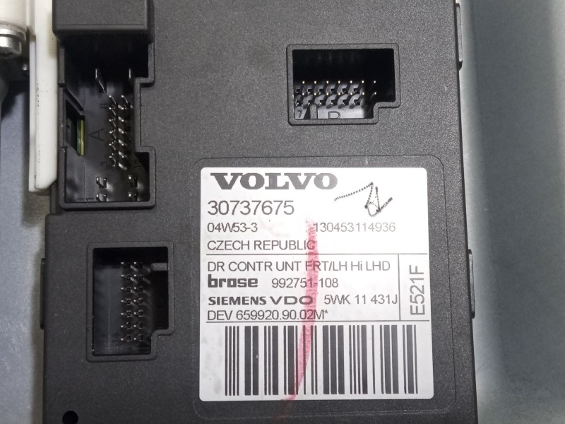 Recambio de elevalunas delantero izquierdo para volvo v50 (545) 2.0 d referencia OEM IAM 30737675  992751108