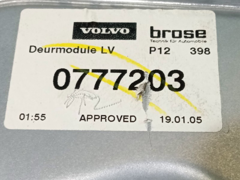 Recambio de elevalunas delantero izquierdo para volvo v50 (545) 2.0 d referencia OEM IAM 30737675  992751108