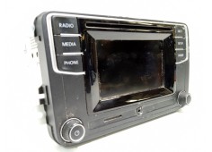 Recambio de sistema audio / radio cd para volkswagen caddy iv furgoneta/monovolumen (saa, sah) 2.0 tdi referencia OEM IAM 1K8035