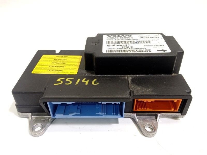 Recambio de centralita airbag para volvo v50 (545) 2.0 d referencia OEM IAM 30724652  00001393B3