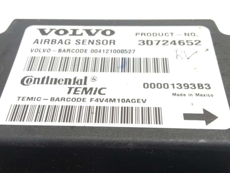Recambio de centralita airbag para volvo v50 (545) 2.0 d referencia OEM IAM 30724652  00001393B3