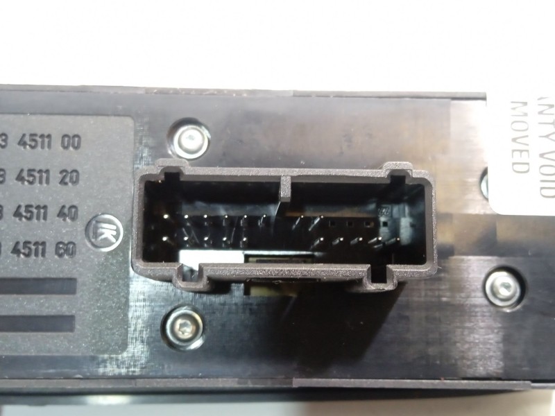 Recambio de mando elevalunas delantero izquierdo para volvo v50 (545) 2.0 d referencia OEM IAM 30710787  03451100
