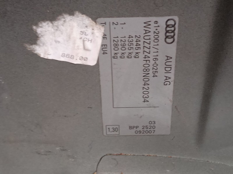 audi a6 allroad c6 (4fh) del año 2007