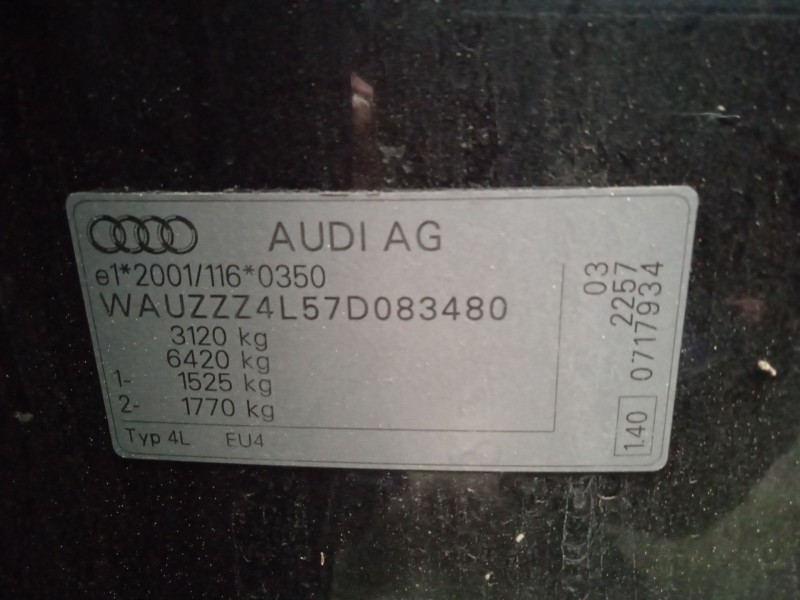 audi q7 (4lb) del año 2007
