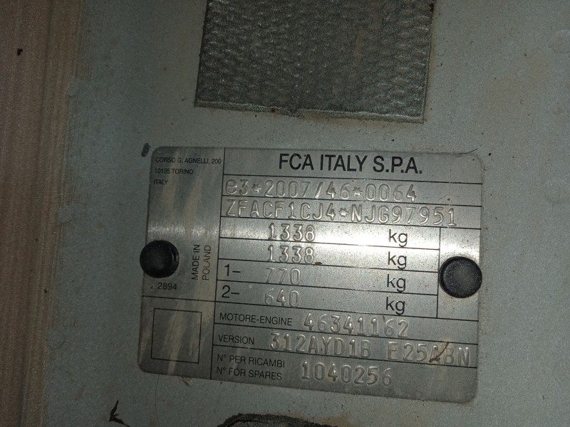 fiat 500 (312_) del año 2022