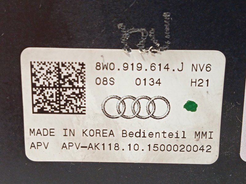 Recambio de mando multifuncion para audi a5 (f53, f5p) 2.0 tfsi referencia OEM IAM 8W0919614J  