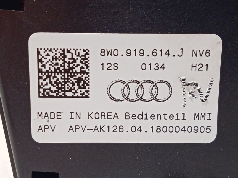 Recambio de mando multifuncion para audi a5 (f53, f5p) 2.0 tfsi referencia OEM IAM 8W0919614J  