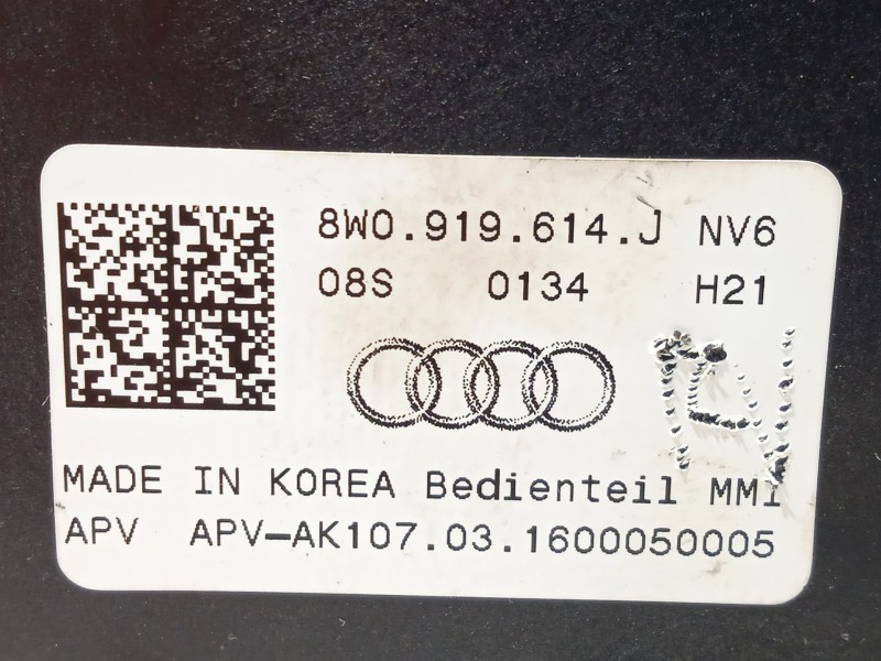 Recambio de mando multifuncion para audi a5 (f53, f5p) 2.0 tfsi referencia OEM IAM 8W0919614J  