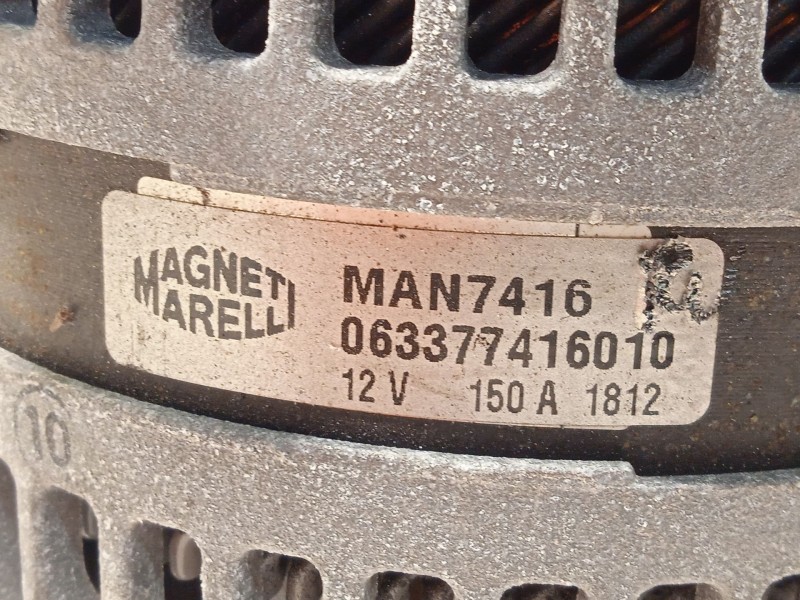 Recambio de alternador para volvo v50 (545) 1.6 d referencia OEM IAM 063377416010 36002577 MAN7416