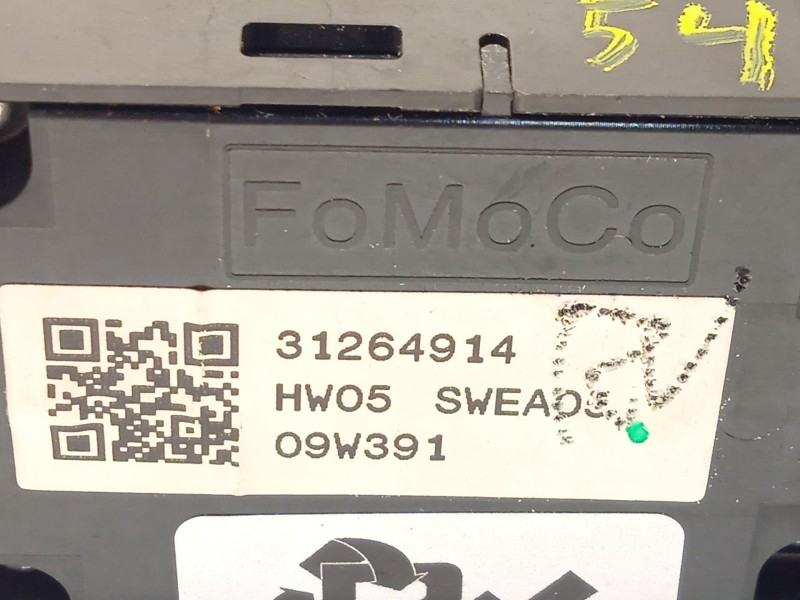 Recambio de mando elevalunas delantero izquierdo para volvo v50 (545) 1.6 d referencia OEM IAM 31264914  