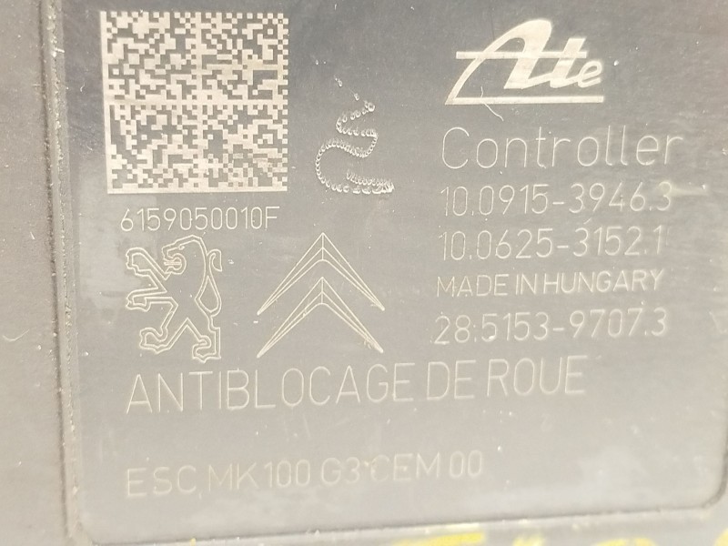 Recambio de abs para peugeot 208 active referencia OEM IAM 9814482680 10091539463 10022006744