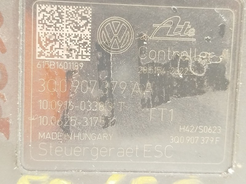Recambio de abs para audi a3 (8v1, 8vk) 1.6 tdi referencia OEM IAM 3Q0614517AA 3Q0614379AA 10022006714