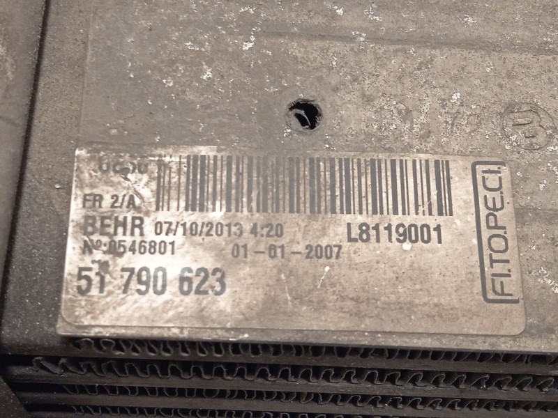 Recambio de intercooler para citroën nemo furgoneta/monovolumen (aa_) 1.3 hdi 75 referencia OEM IAM 51790623  