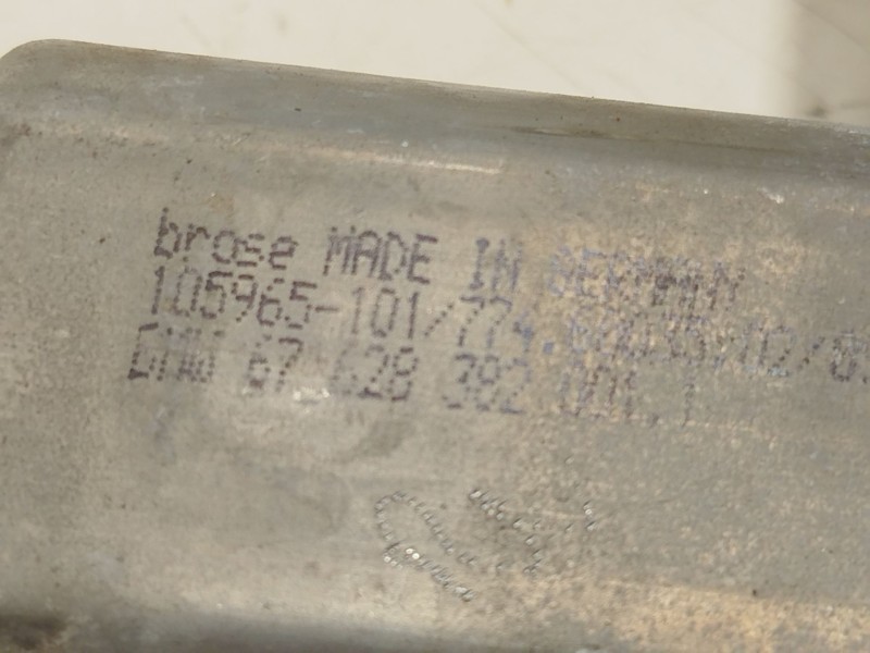 Recambio de elevalunas trasero izquierdo para bmw 7 (e65, e66, e67) 740 d referencia OEM IAM 51357202481 67628382002 